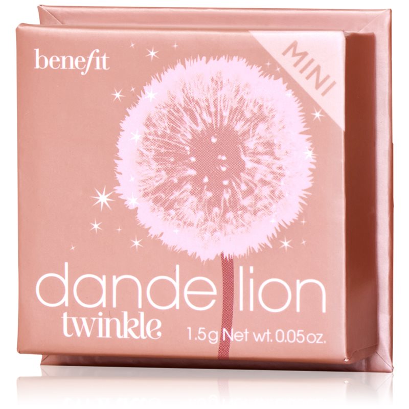 Benefit Dandelion Twinkle Mini хайлайтер відтінок Soft Nude-pink 1,5 гр