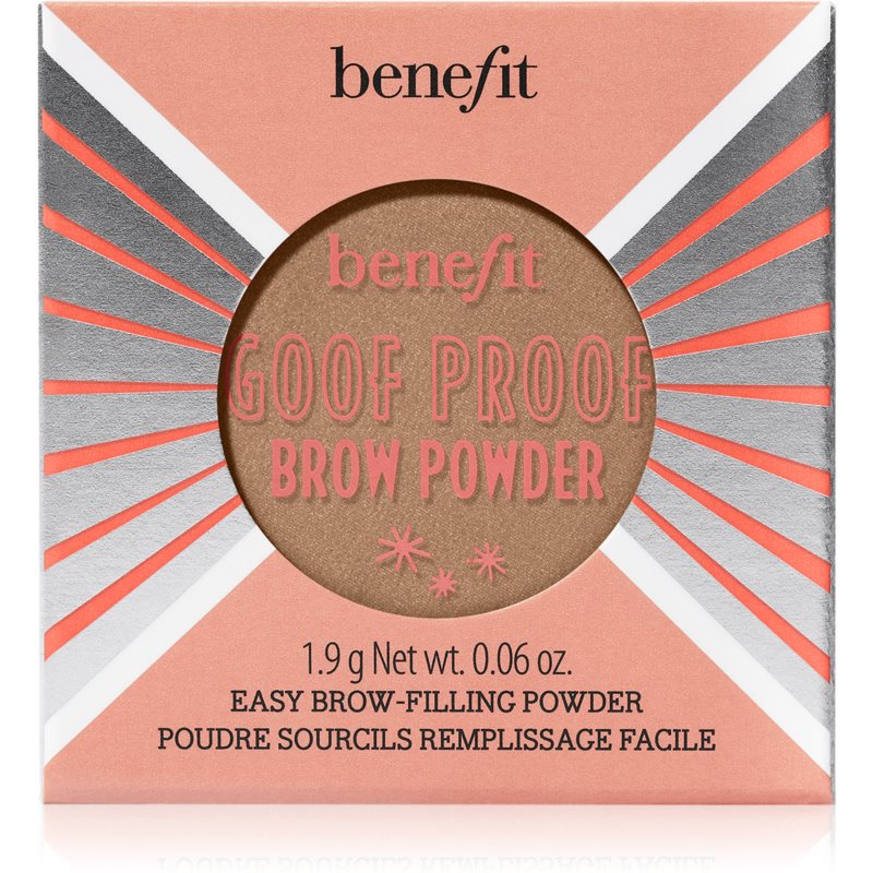 Benefit Goof Proof Brow Powder пудра та брів відтінок 2 Warm Golden Brown 1,9 гр
