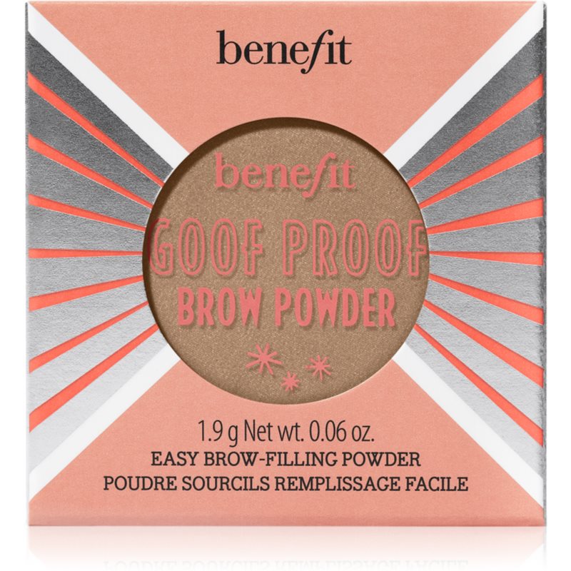 Benefit Goof Proof Brow Powder пудра та брів відтінок 2,5 Neutral Blonde 1,9 гр