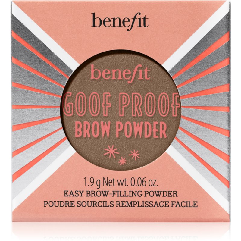 Benefit Goof Proof Brow Powder пудра та брів відтінок 3 Warm Light Brown 1,9 гр