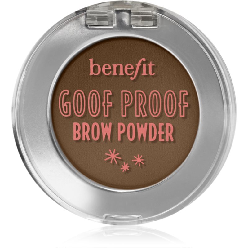 Benefit Goof Proof Brow Powder púder na obočie odtieň 3,75 Warm Medium Brown 1,9 g