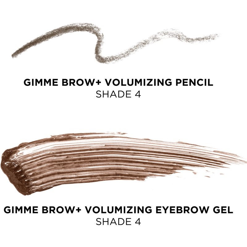 Benefit Gimme, Gimme Brows набір для моделювання ідеальної форми брів відтінок 4 Warm Deep Brown