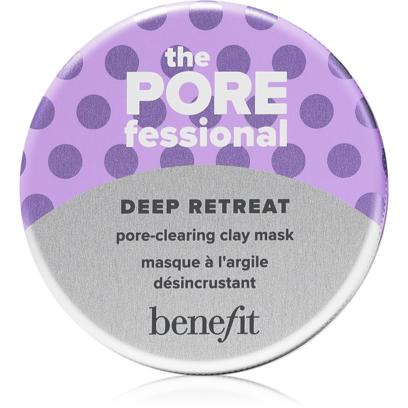 Benefit The POREfessional Deep Retreat čistiaca ílová pleťová maska na rozšírené póry 75 ml