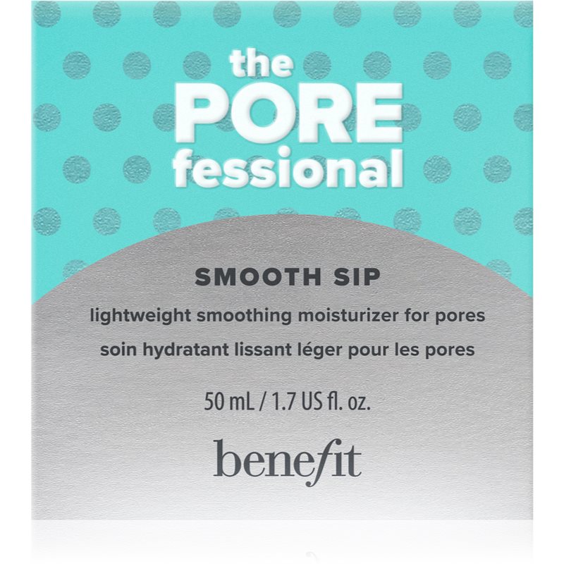 Benefit The POREfessional Smooth Sip легкий гелевий крем для зволоження шкіри та звуження пор 50 мл
