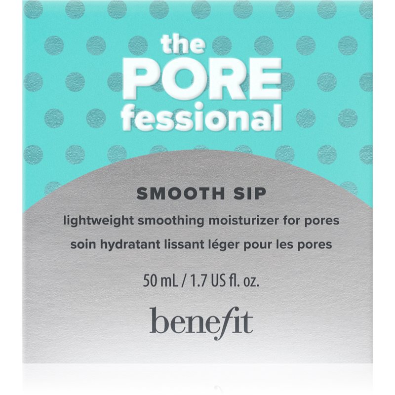 Benefit The POREfessional Smooth Sip легкий гелевий крем для зволоження шкіри та звуження пор 50 мл