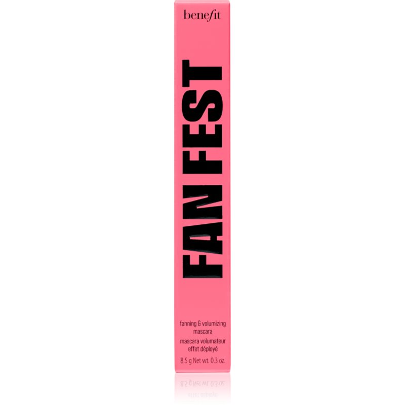 Benefit Fan Fest Fanning & Volumizing Mascara туш для вій з ефектом об'єму відтінок Hyper Black 8,5 гр