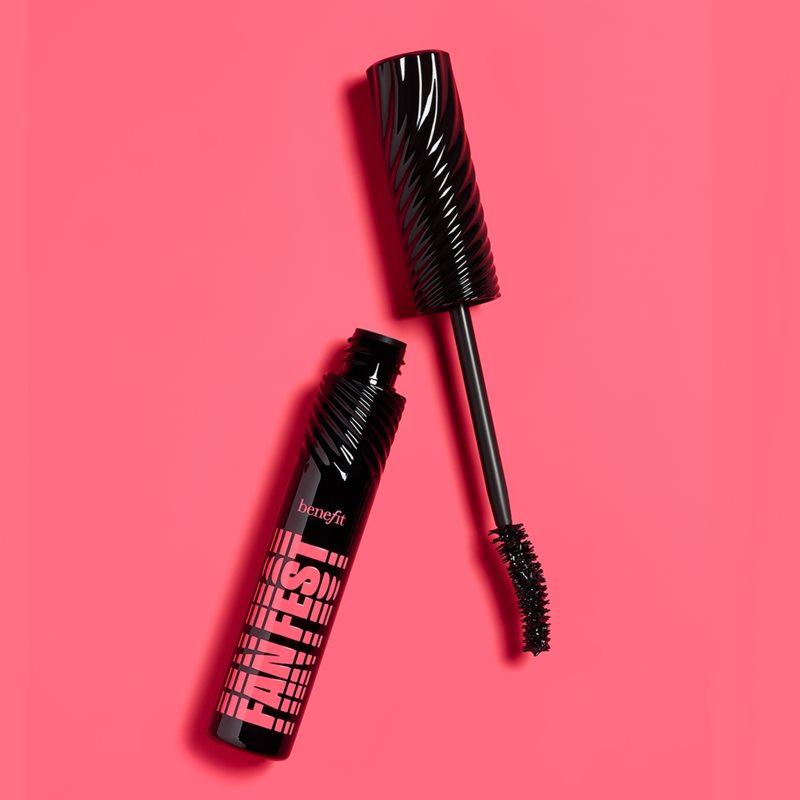 Benefit Fan Fest Fanning & Volumizing Mascara туш для вій з ефектом об'єму відтінок Hyper Black 8,5 гр