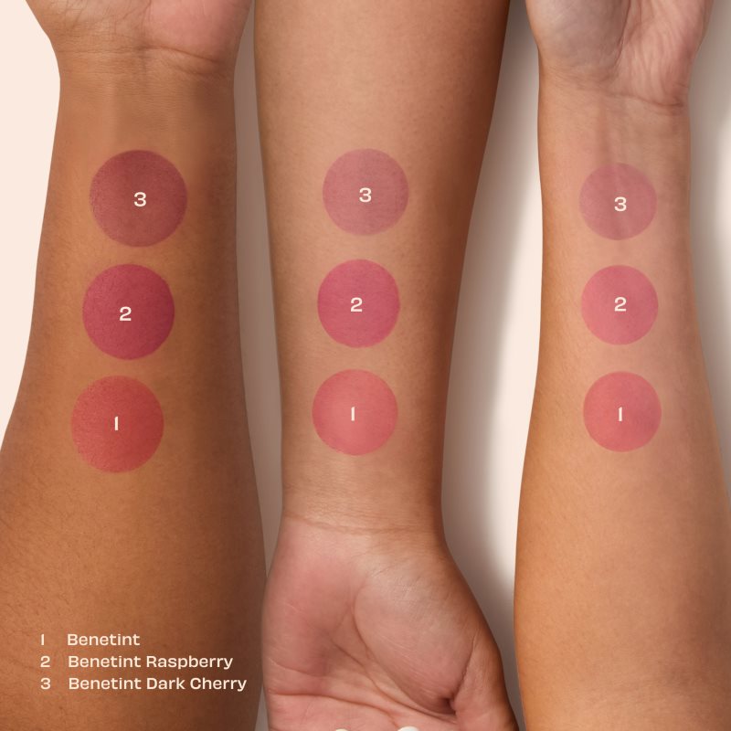 Benefit Benetint Cheek & Lip Stain flüssiges Rouge für Lippen und Wangen Farbton Rose 10 ml (Bild 5)