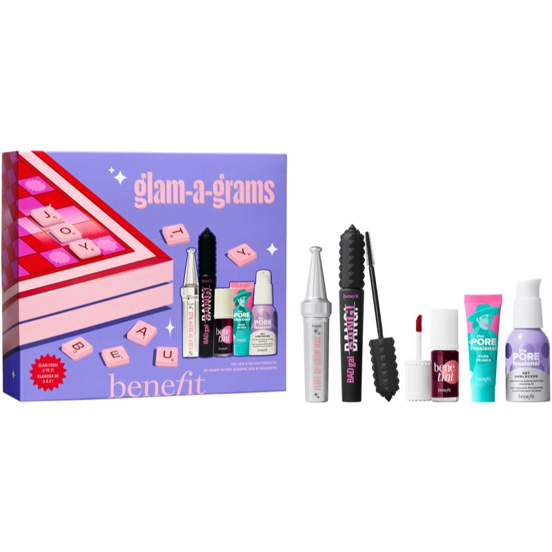 Benefit Glam-A-Grams sada dekorativní kosmetiky