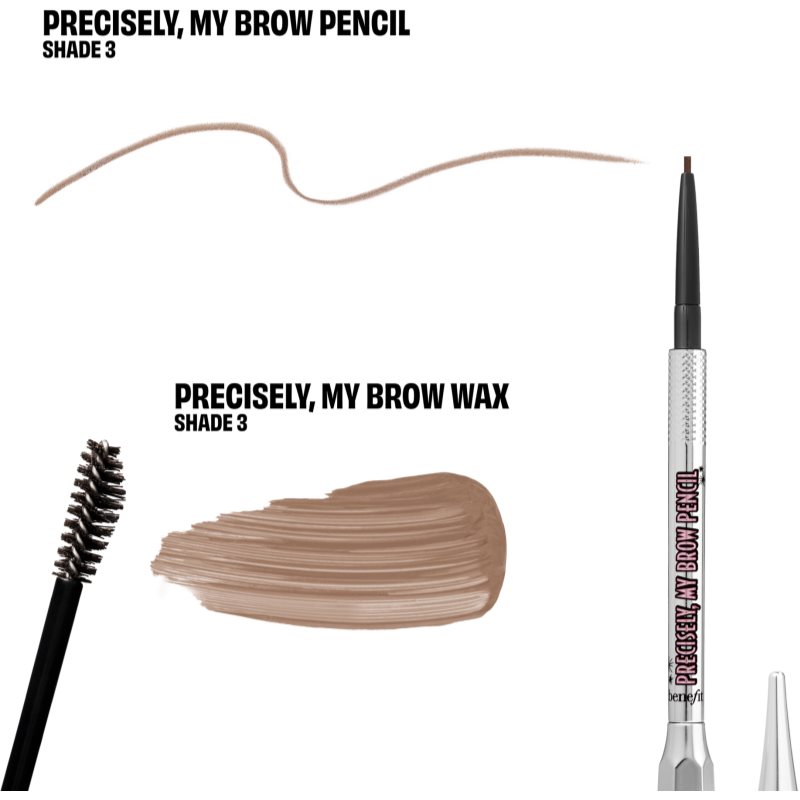 Benefit Precisely, My Brow Duo sada pre dokonalé obočie odtieň 03 Warm Light Brown (obrázok 5)