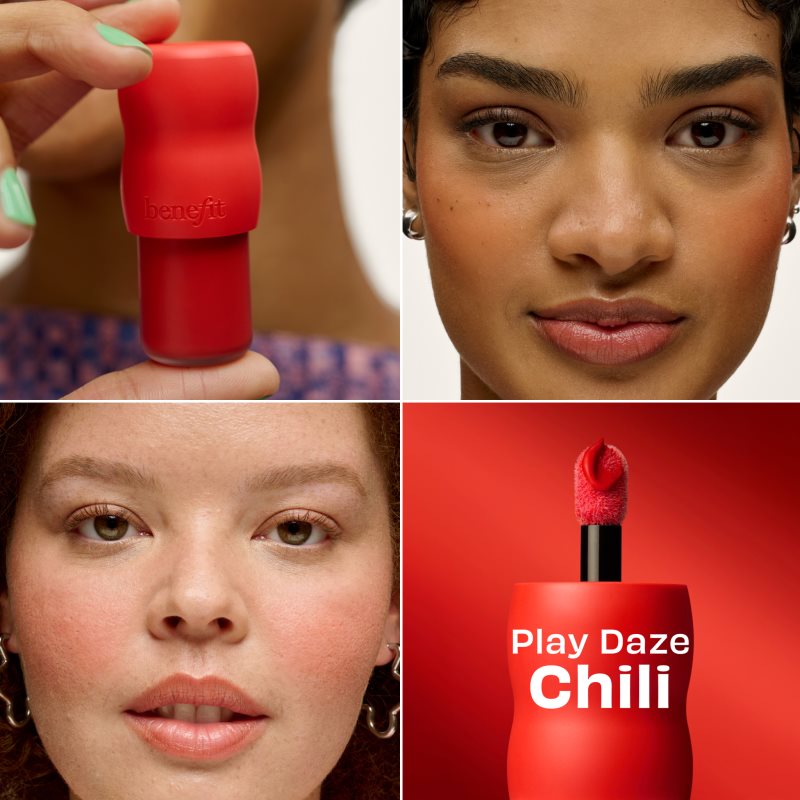 Benefit Play Daze tekutá lícenka odtieň Chili 6 ml (obrázok 3)