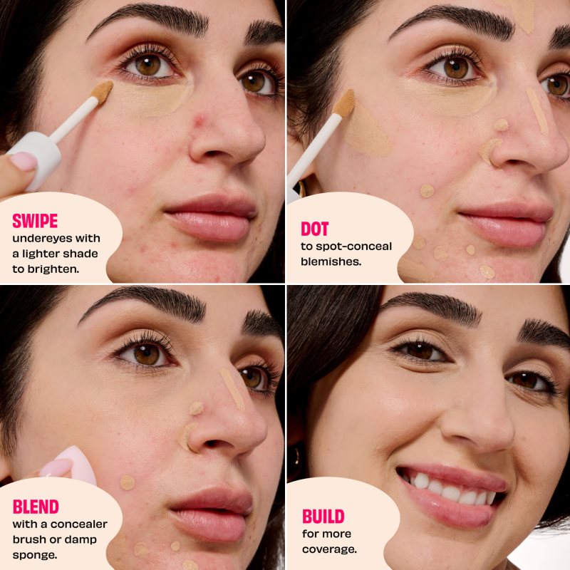 Benefit The POREfessional Concealer deckender Creme-Korrektor mit feuchtigkeitsspendender Wirkung Farbton 1C READY 7 ml (Bild 3)