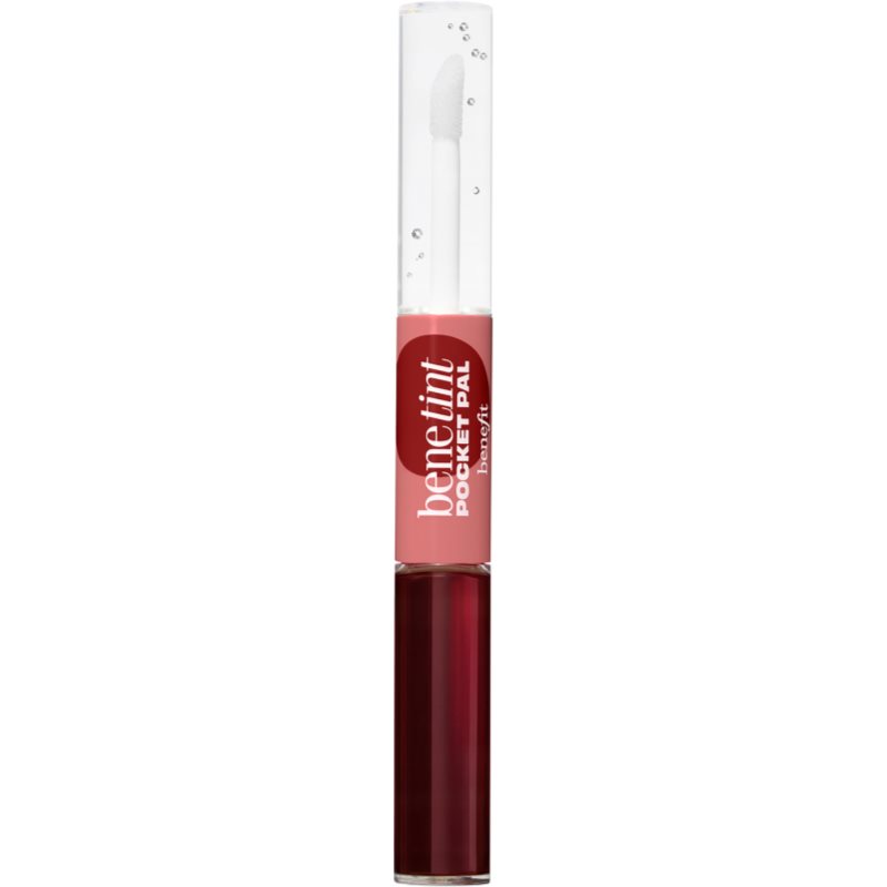 Benefit Benetint Pocket Pal dlhotrvajúci tekutý rúž s leskom odtieň Dark Cherry 5.2 ml