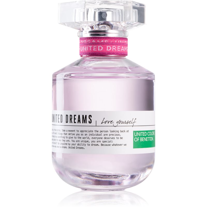 Benetton United Dreams for her Love Yourself tualetinis vanduo moterims 80 ml