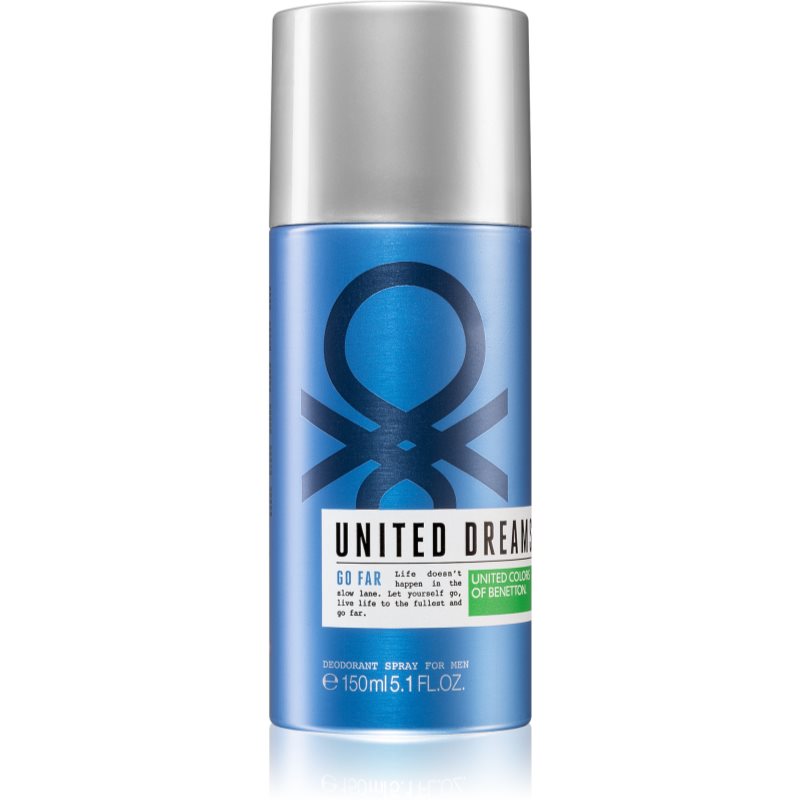 Benetton United Dreams For Him Go Far Deodorant Spray For Men 150 Ml