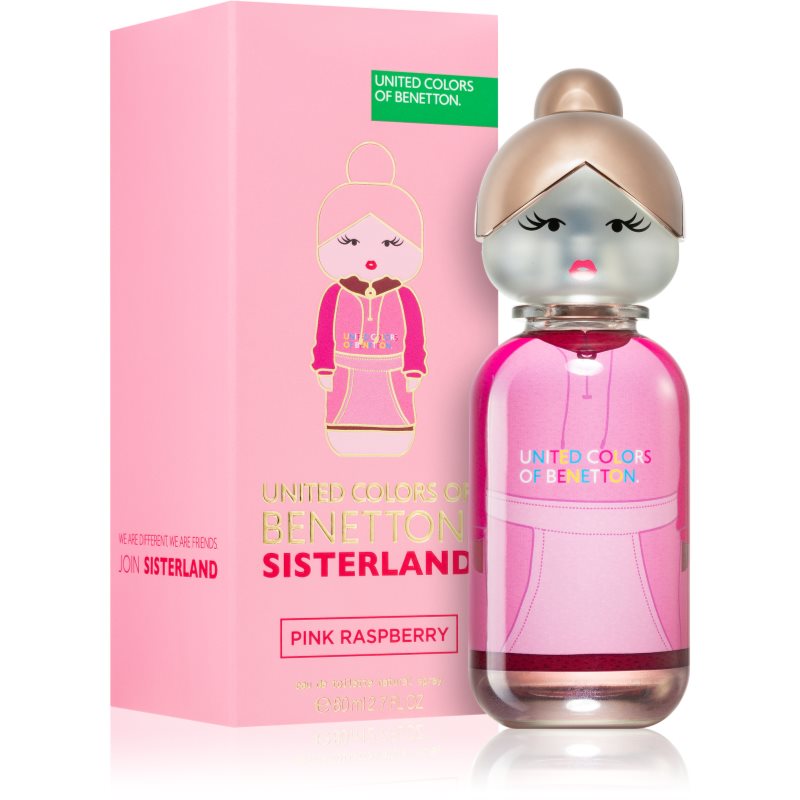 Benetton Sisterland Pink Raspberry Eau De Toilette For Women 80 Ml