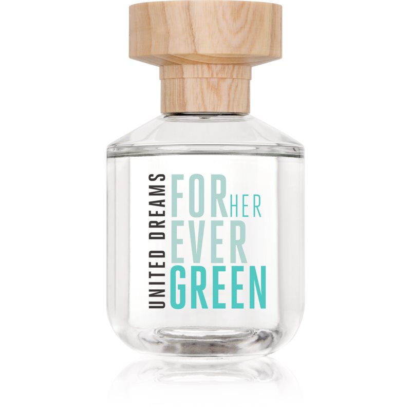 Benetton United Dreams for her Forever Green Eau de Toilette da donna 80 ml