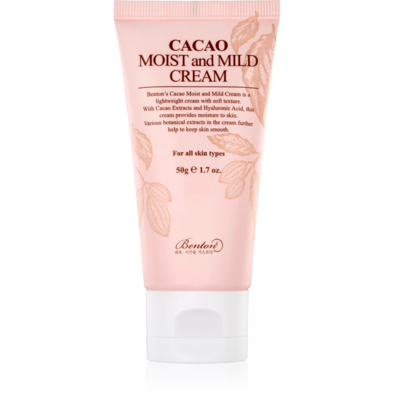 

Benton Cacao Moist and Mild легкий зволожуючий крем