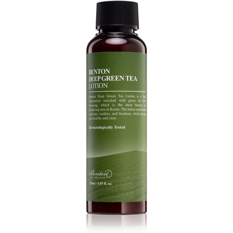 E-shop Benton Deep Green Tea hydratační mléko se zeleným čajem 120 ml