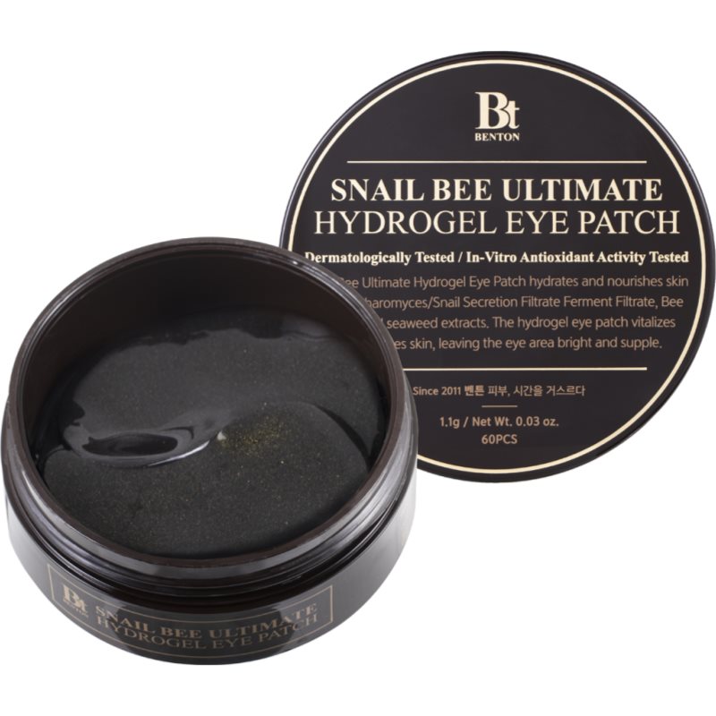 Benton Snail Bee hydrogelová maska na oční okolí proti otokům a tmavým kruhům 60 ks (obrázek 3)