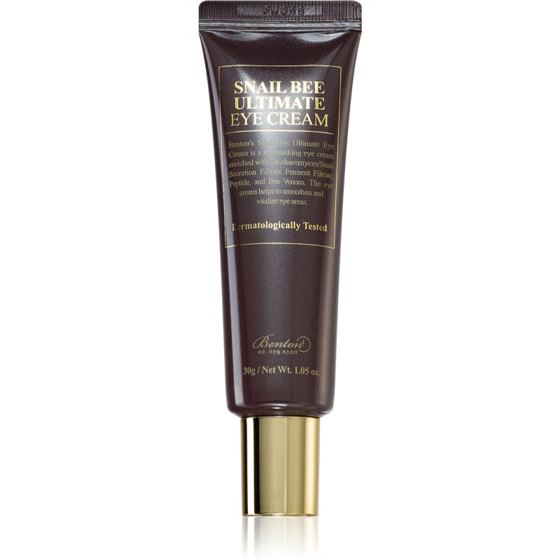 Benton Snail Bee Moisturising And Smoothing Eye Cream For Sensitive And Intolerant Skin 30 G