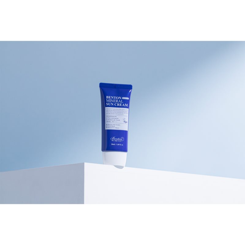Benton Skin Fit Mineral minerálny opaľovací fluid na tvár SPF 50+ 50 ml (obrázok 9)