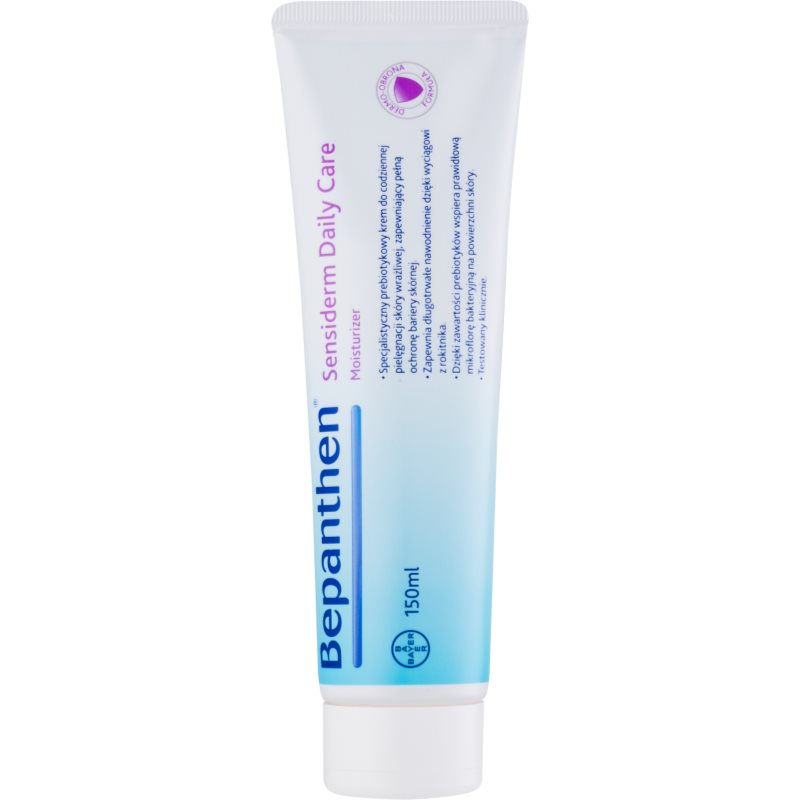 

Bepanthen Sensiderm зволожувальний крем для підсилення захисного шару чутливої й атопічної шкіри