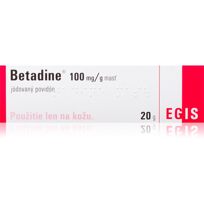 Betadine Betadine 100 mg/g masť masť proti baktériám, vírusom a plesniam pri odreninách a poraneniach kože 20 g kúpite na Notino.sk