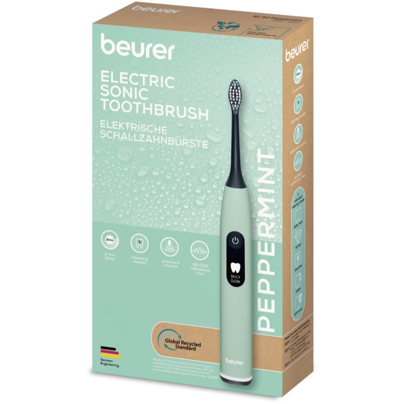 BEURER BEU-SC50 elektrische Schallzahnbürste pepermint 1 St. (Bild 10)
