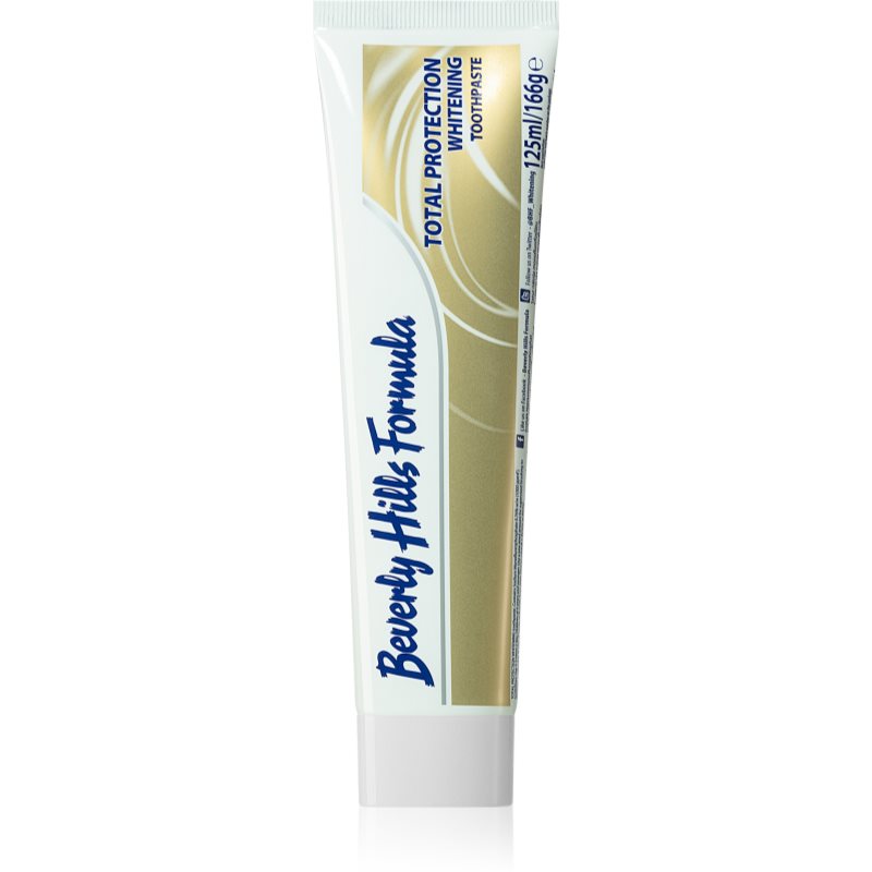 Beverly Hills Formula Total Protection Natural White Whitening Toothpaste 125 Ml
