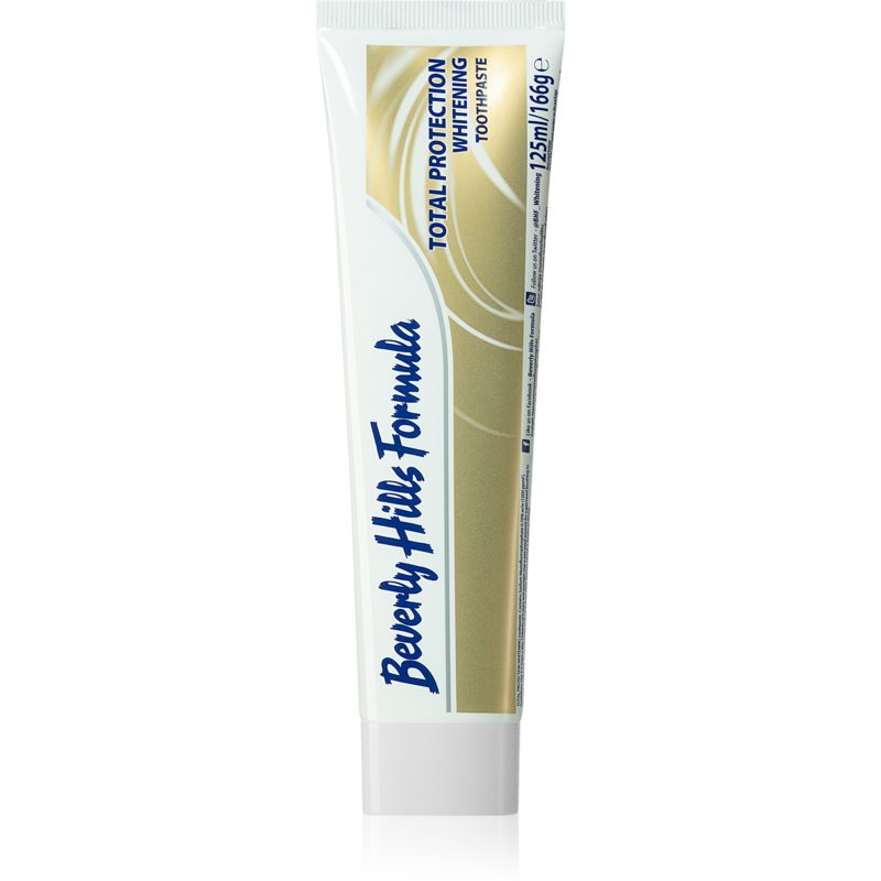 Beverly Hills Formula Total Protection Natural White Whitening Toothpaste 125 Ml