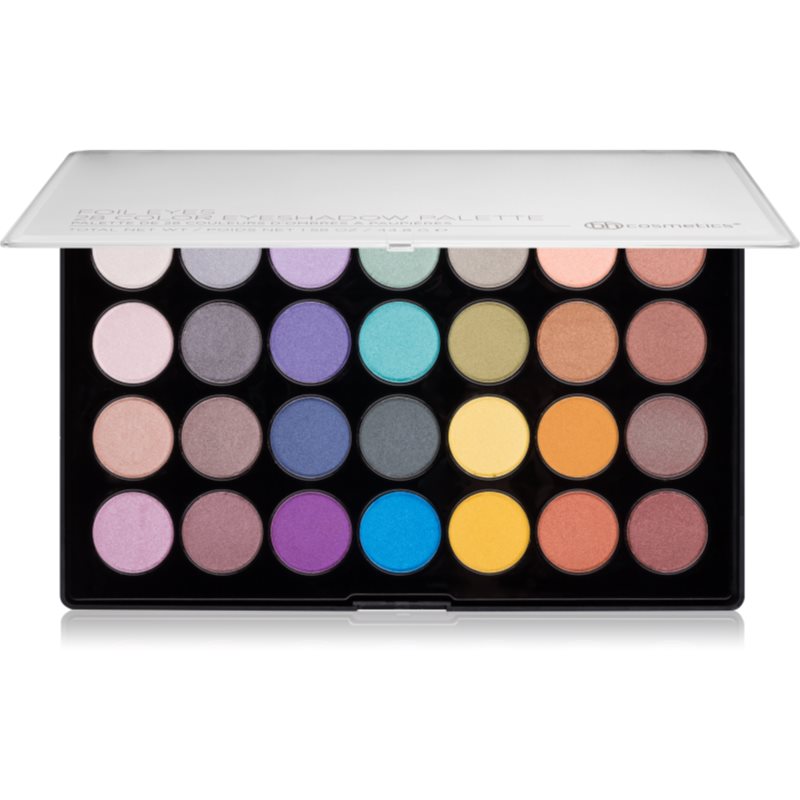 

BH Cosmetics 28 Color Foil палітра тіней для повік металік