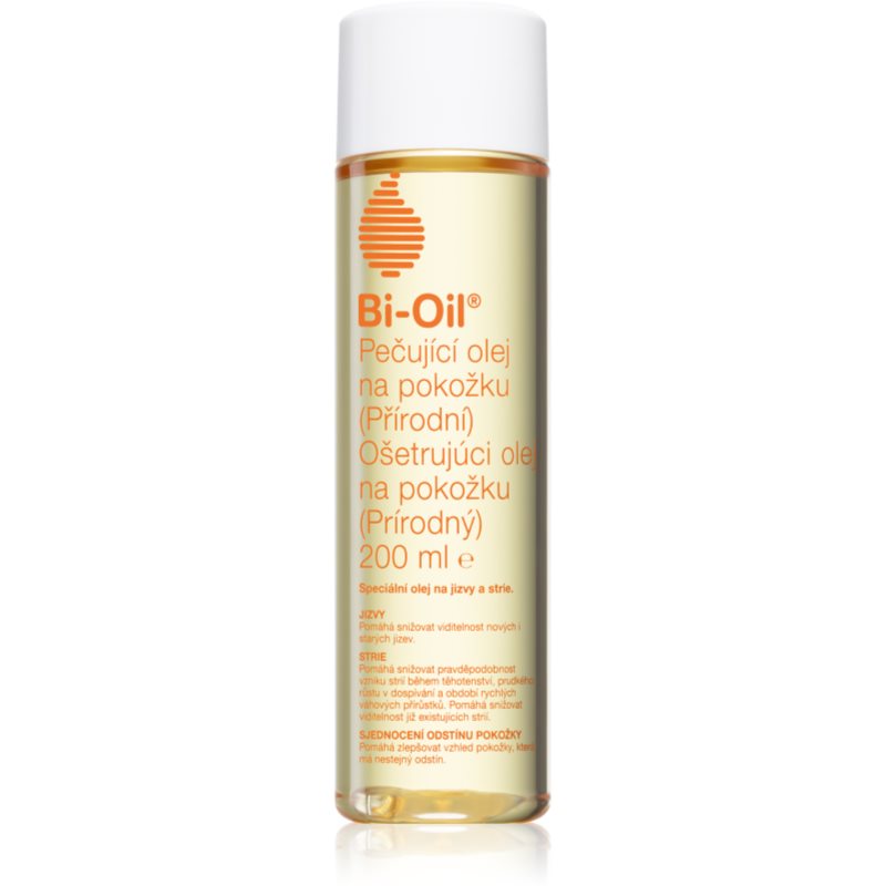 Bi-Oil Pečující olej Přírodní speciální péče na jizvy a strie 200 ml