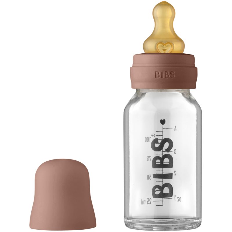 BIBS Baby Glass Bottle 110 ml baby bottle Woodchuck 110 ml
