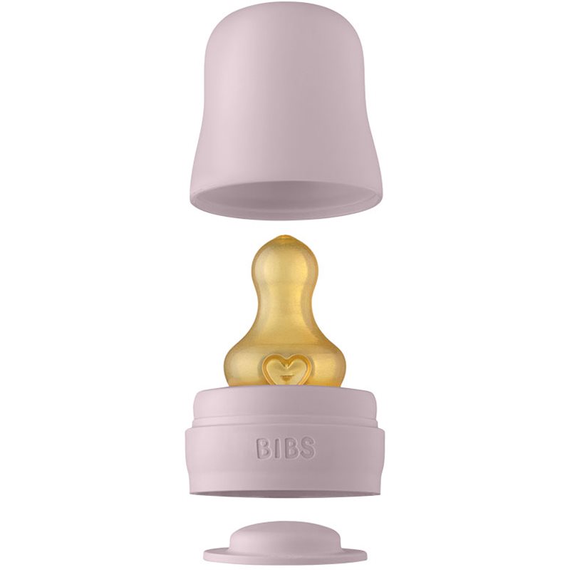 BIBS Baby Glass Bottle Set set Dusky Lilac(za otroke)