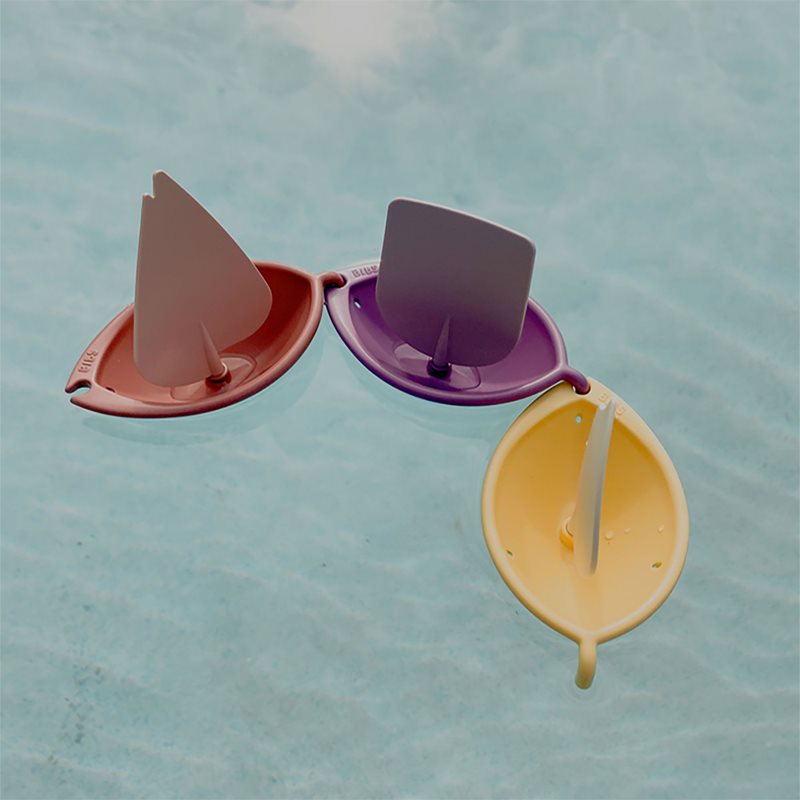 BIBS Sail Boats Schiffchen für Wasserspiele Pink Mix 3 St.