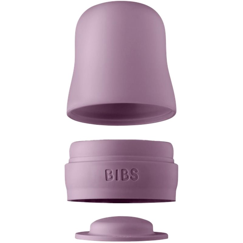 BIBS Baby Glass Bottle Cap šroubovací uzávěr na láhev Mauve 1 ks