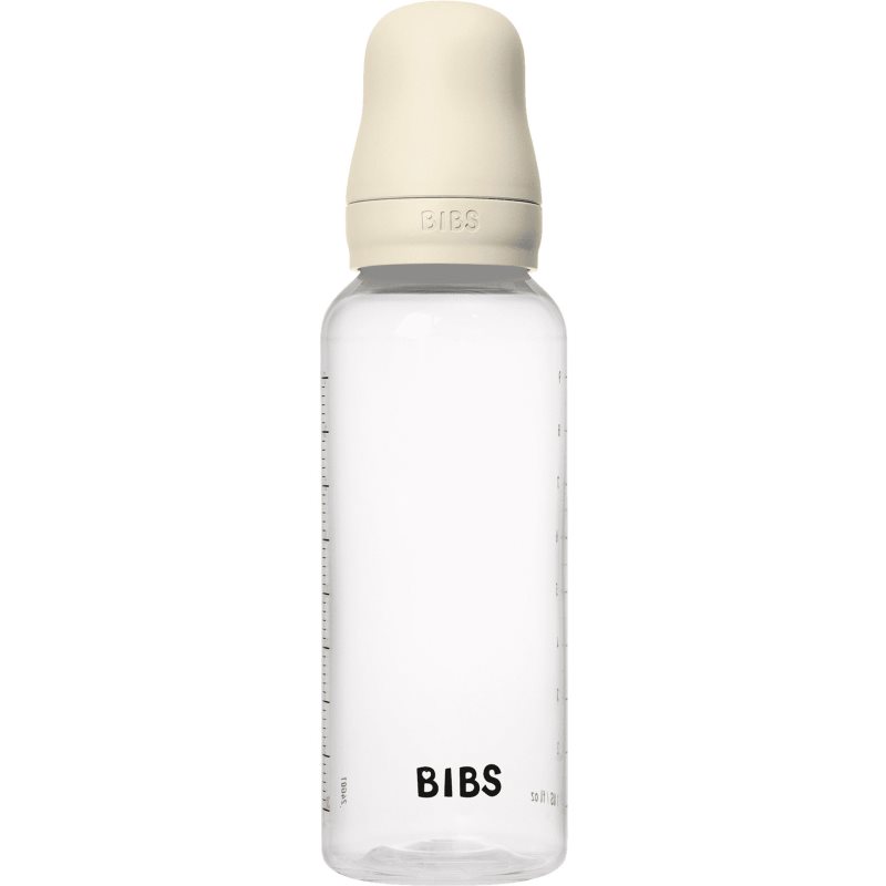 BIBS Anti-Colic Baby Bottle Latex antikoliková lahev s kaučukovou savičkou Ivory 270 ml