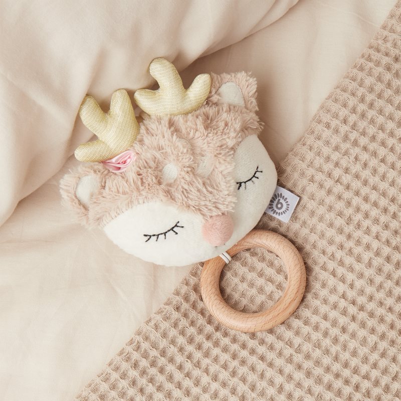 Bieco Musical Toy Fawn Ella kontrastní závěsná hračka s melodií 0 m+ 1 ks (obrázek 4)