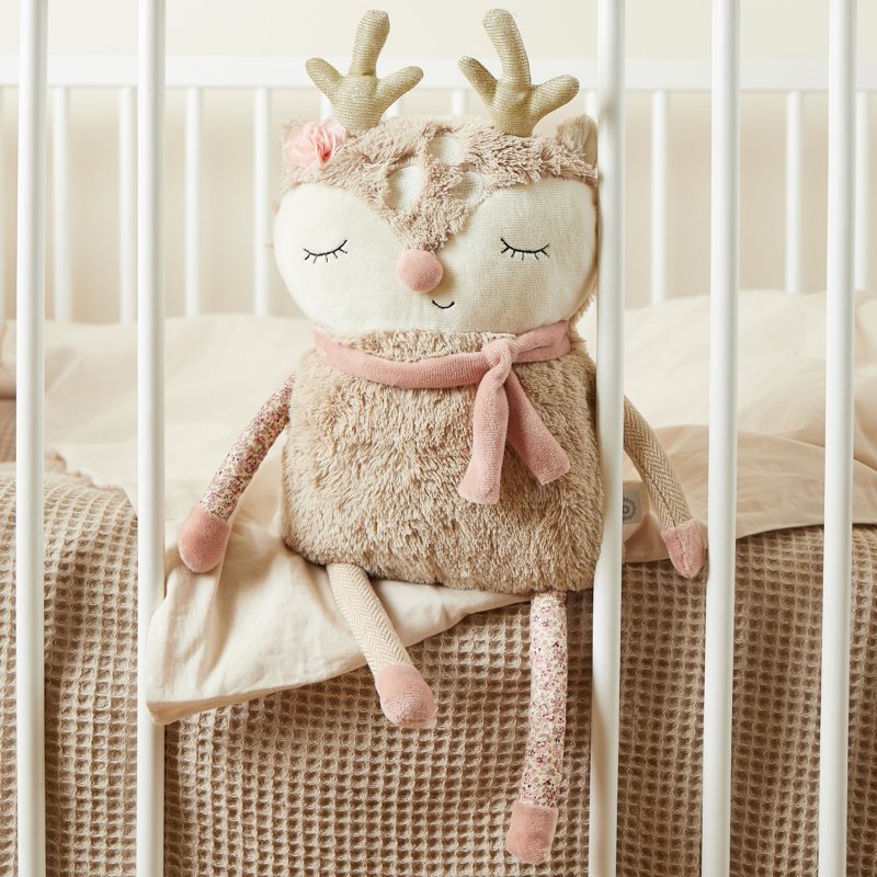 Bieco Cuddly Pillow Fawn Ella plyšový polštářek 9 m+ 1 ks (obrázek 3)