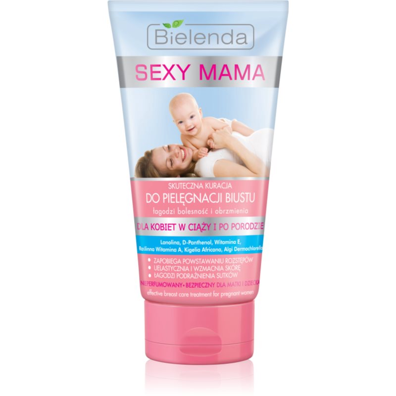 Bielenda Sexy Mama zpevňující gel na poprsí pro těhotné a mladé maminky 125 ml