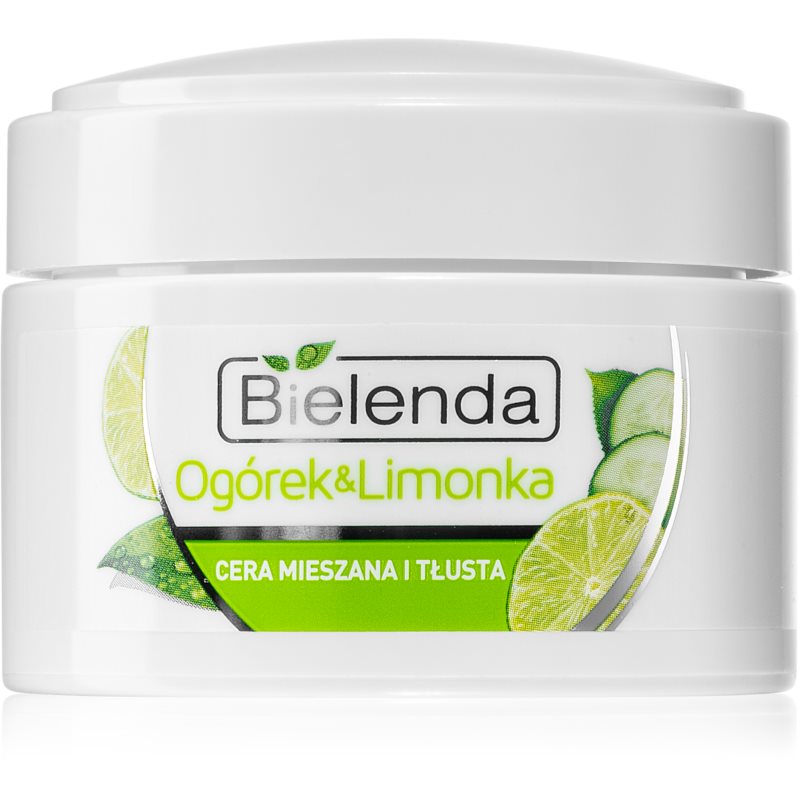 

Bielenda Cucumber&Lime зволожуючий матуючий крем для комбінованої та жирної шкіри