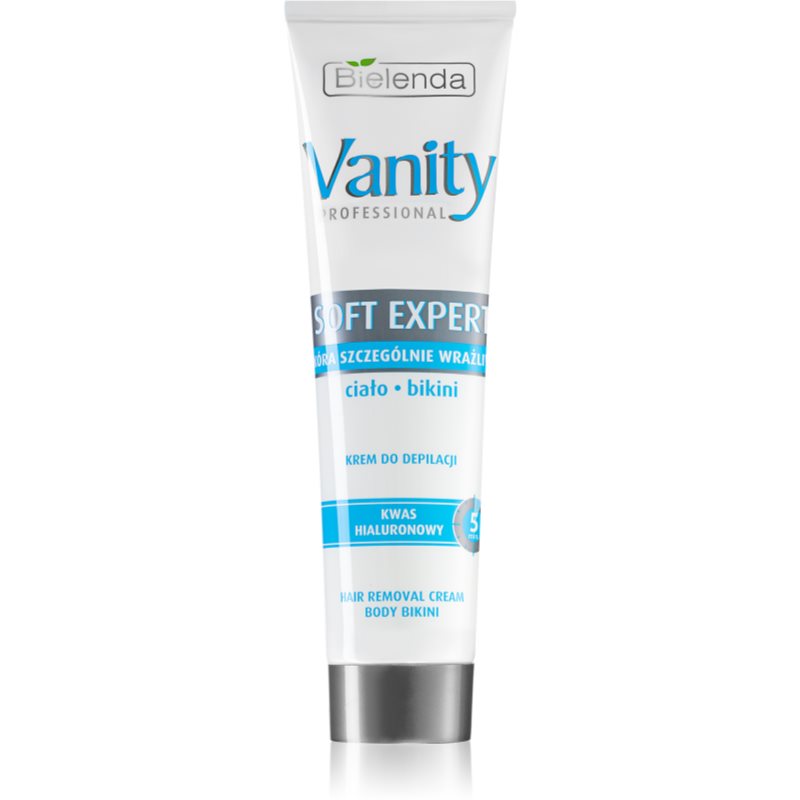 Bielenda Vanity Soft Expert Krem do depilacji ciała o działaniu nawilżającym 100 ml