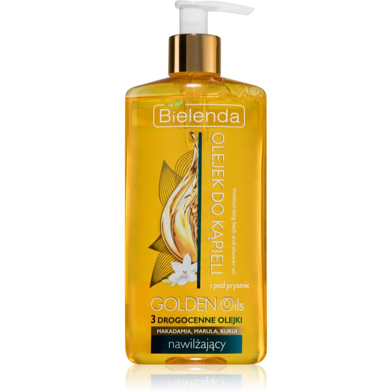 

Bielenda Golden Oils Ultra Hydration олійка для душу та ванни зі зволожуючим ефектом