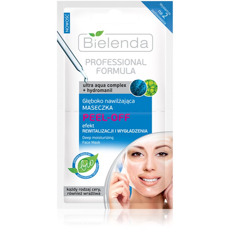 

Bielenda Professional Formula гелева маска зі зволожуючим ефектом