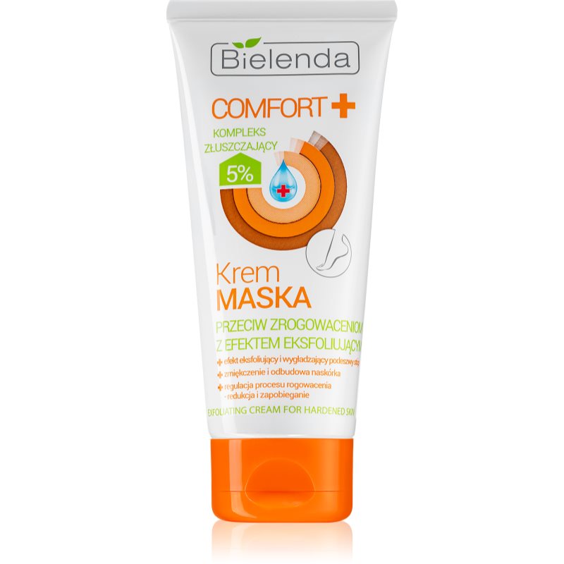 

Bielenda Comfort+ кремова маска з ефектом пілінгу для ороговілої шкіри ніг