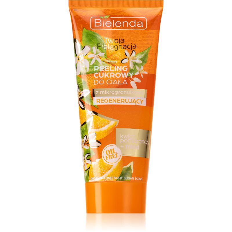 

Bielenda Your Care Orange Blossom & Honey цукровий пілінг з відновлюючим ефектом