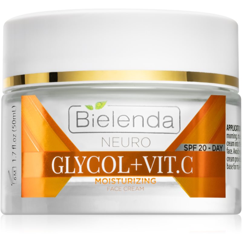 

Bielenda Neuro Glicol + Vit. C зволожуючий крем SPF 20