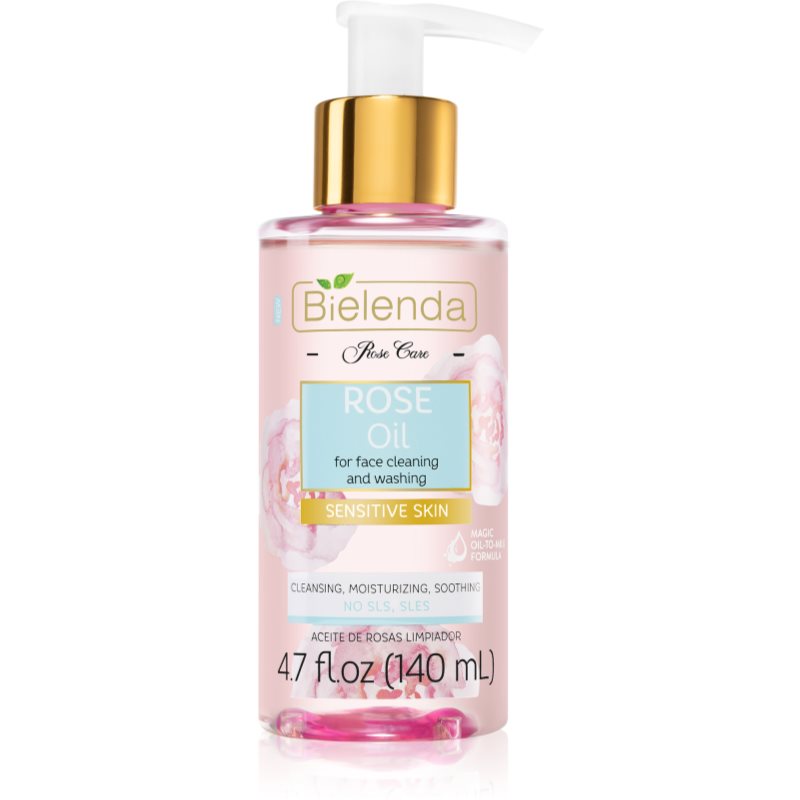 

Bielenda Rose Care трояндова очищуюча олійка для чутливої шкіри