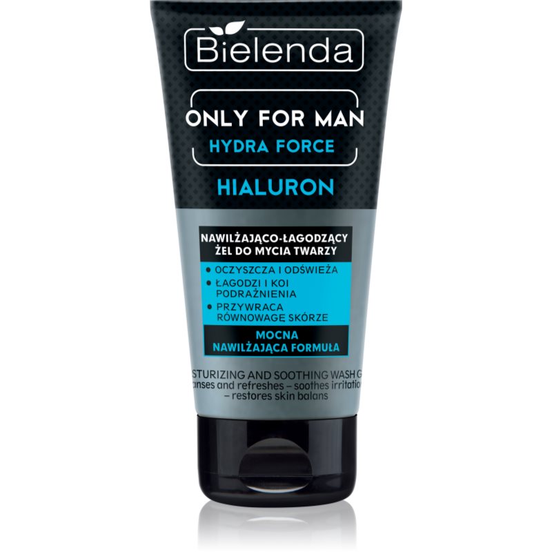 

Bielenda Only for Men Hydra Force заспокоюючий очищуючий гель для чоловіків